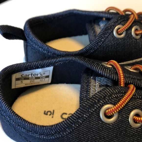 Casual denim toddler shoes. - Picture 4 of 6